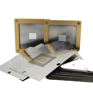 專業(yè)定制各規(guī)格植球下錫鋼網(wǎng)