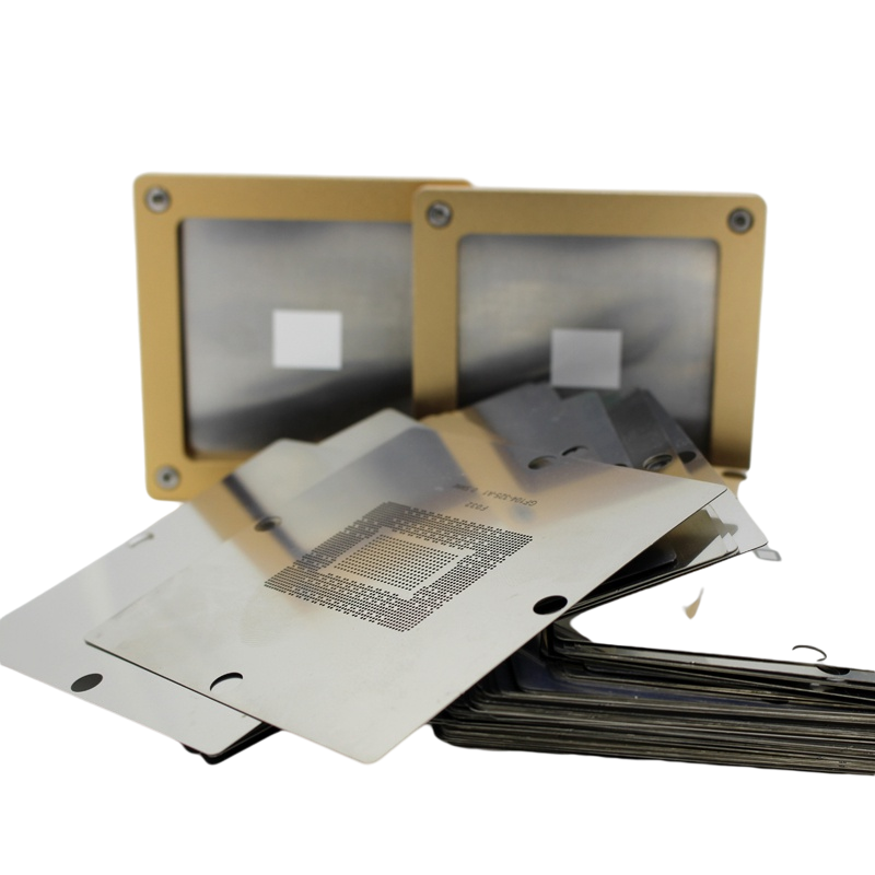 專業(yè)定制各規(guī)格植球下錫鋼網(wǎng)